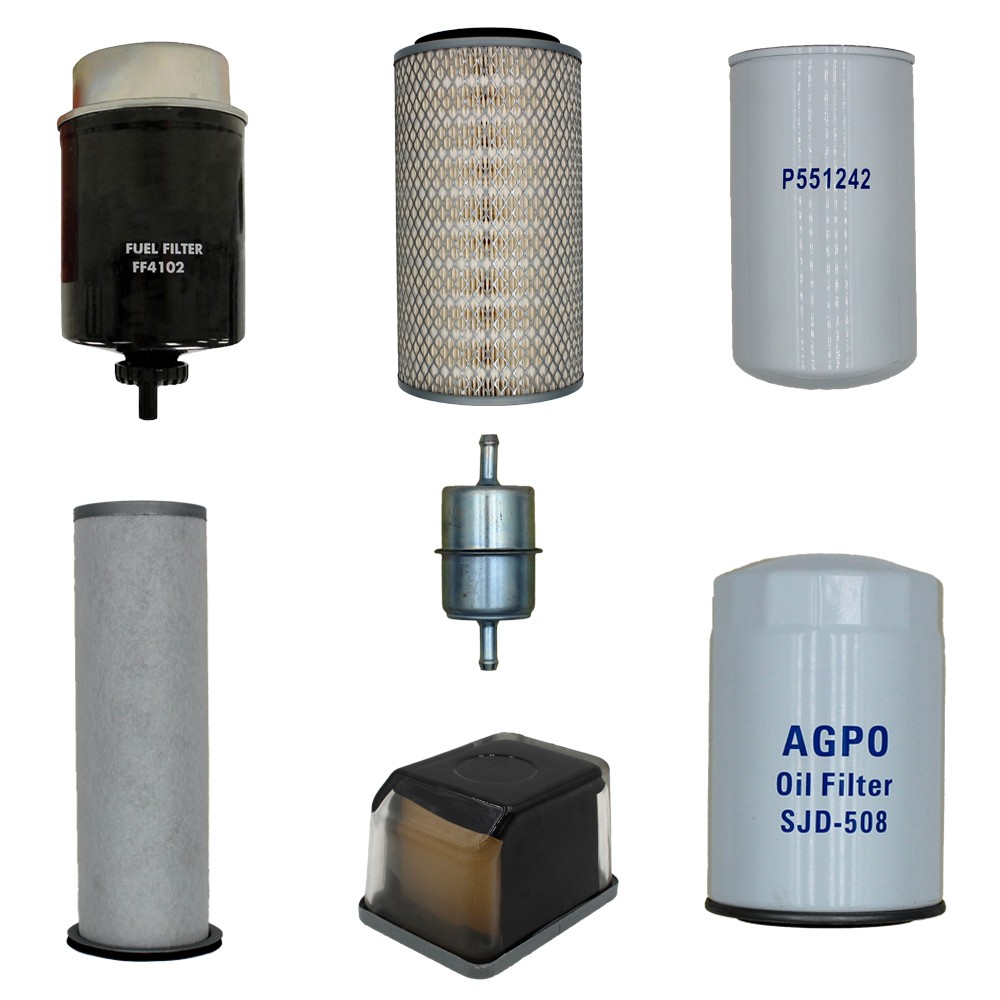 Filter Maintenance Kit Fits John Deere Backhoe Loader 300D 310D 315D