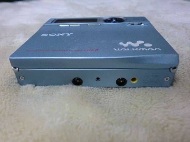 SONY MZ-R910 Portable Mini Disc Recorder Blue Good GP | eBay