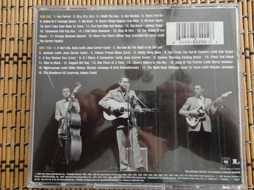 Essential Johnny Cash (CD, 2002, 2-Disc Set) 70th Birthday Hype Sticker=EC - Picture 2 of 6