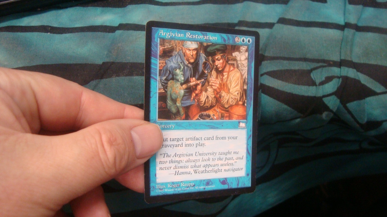 Argivian Restoration MTG Weatherlight