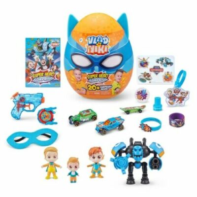 VLAD & NIKI SUPER HERO SURPRISE BLUE EGG 20+ SURPRISES ZURU 2021
