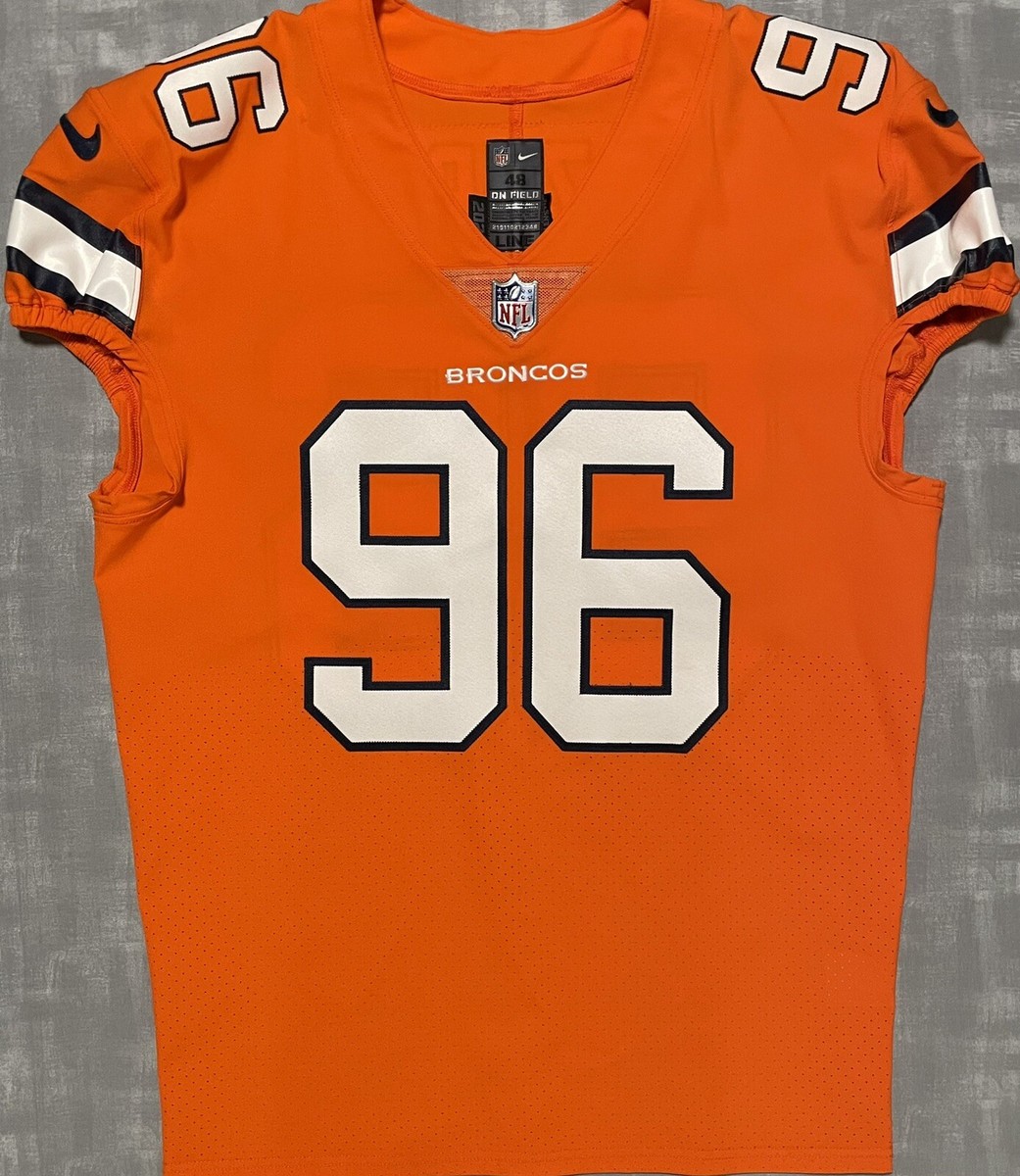 Authentic Nike NFL Denver Broncos Eyioma Uwazurike Team Issued