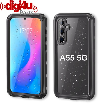 Für Samsung Galaxy A55 5G Wasserdicht 360° Ganzkörper Abdeckung Schutzhülle Handyhülle