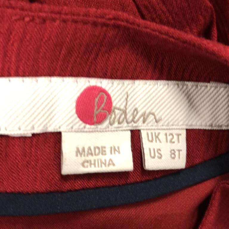 Boden, Jumpsuit, Größe 38, Rot, Polyester/Viskose, Einfarbig, Damen eBay