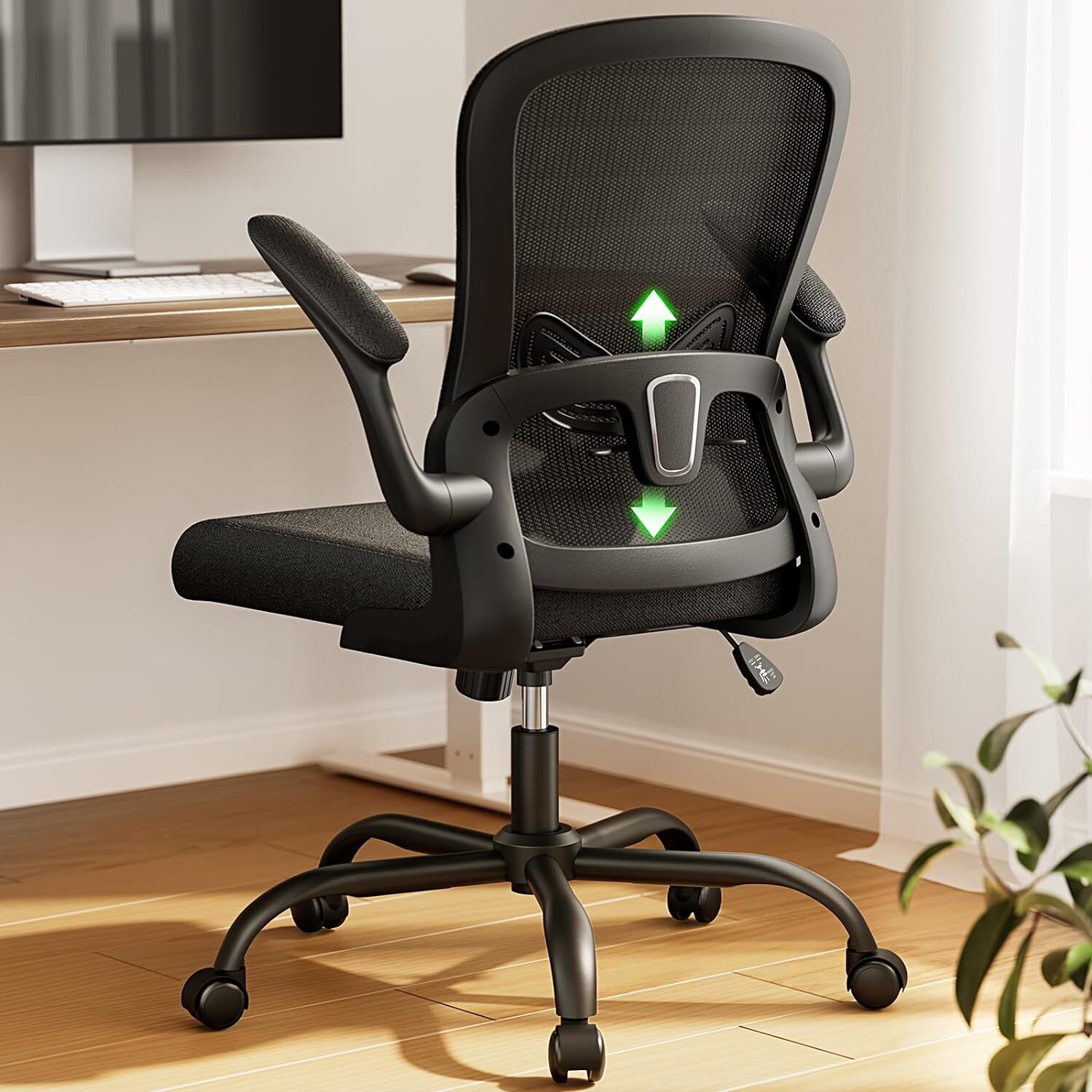 Office Chair Ergonomic-Desk Chair: Mesh Back Home Office Chair with Adjusta...