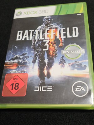 Battlefield 3 (Microsoft Xbox 360, 2011)