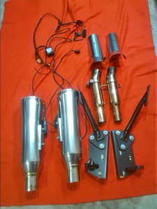 harley davidson klappenauspuff