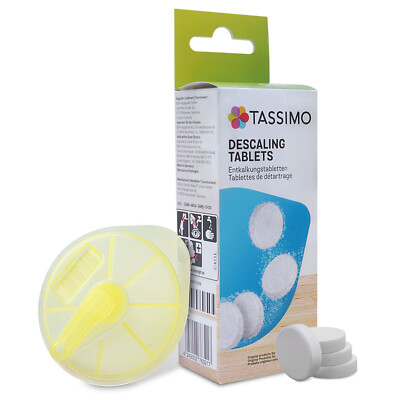 Reinigungsdisc + Entkalkungstabletten Bosch 00576836 für Tassimo Kapselmaschine