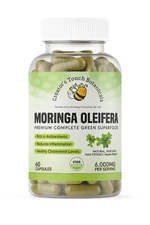 Moringa Capsules 6000mg | 60 Vegan Caps | Energy, Immunity, Antioxidants