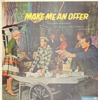 Oscar Lewenstein, Donald Albery Make me an offer NEW OVP AEI Vinyl LP