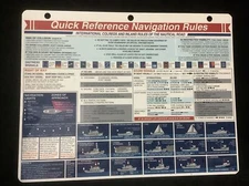1995 Quick Reference Navigation Rules, Davis Instruments, #125