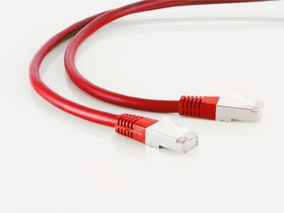 Katze S-Conn. 6 - S/FTP - 0,5m Netzwerkkabel Rot 0,5m Cat6 S/FTP (S-STP) (