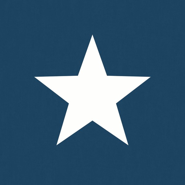 Star Tapete Texturiert Kinder Kinderzimmer Schlafzimmer World Of Wallpaper Navy-image