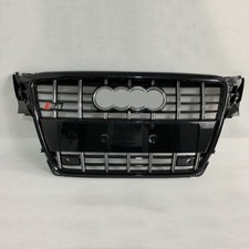 Griglia paraurti anteriore ad anello nero stile S4 adatta per Audi A4 S4 B8 2009-2012