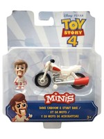Toy Story 4 Minis Duke Caboom & Stunt Bike Mattel