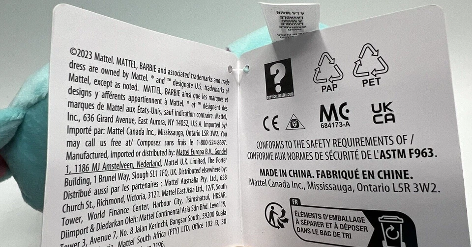 Barbie Glitzy Pet 2023 Peluche KITTY CHATON que cuenta con cuello Barbie brillante Foto 4 de 4