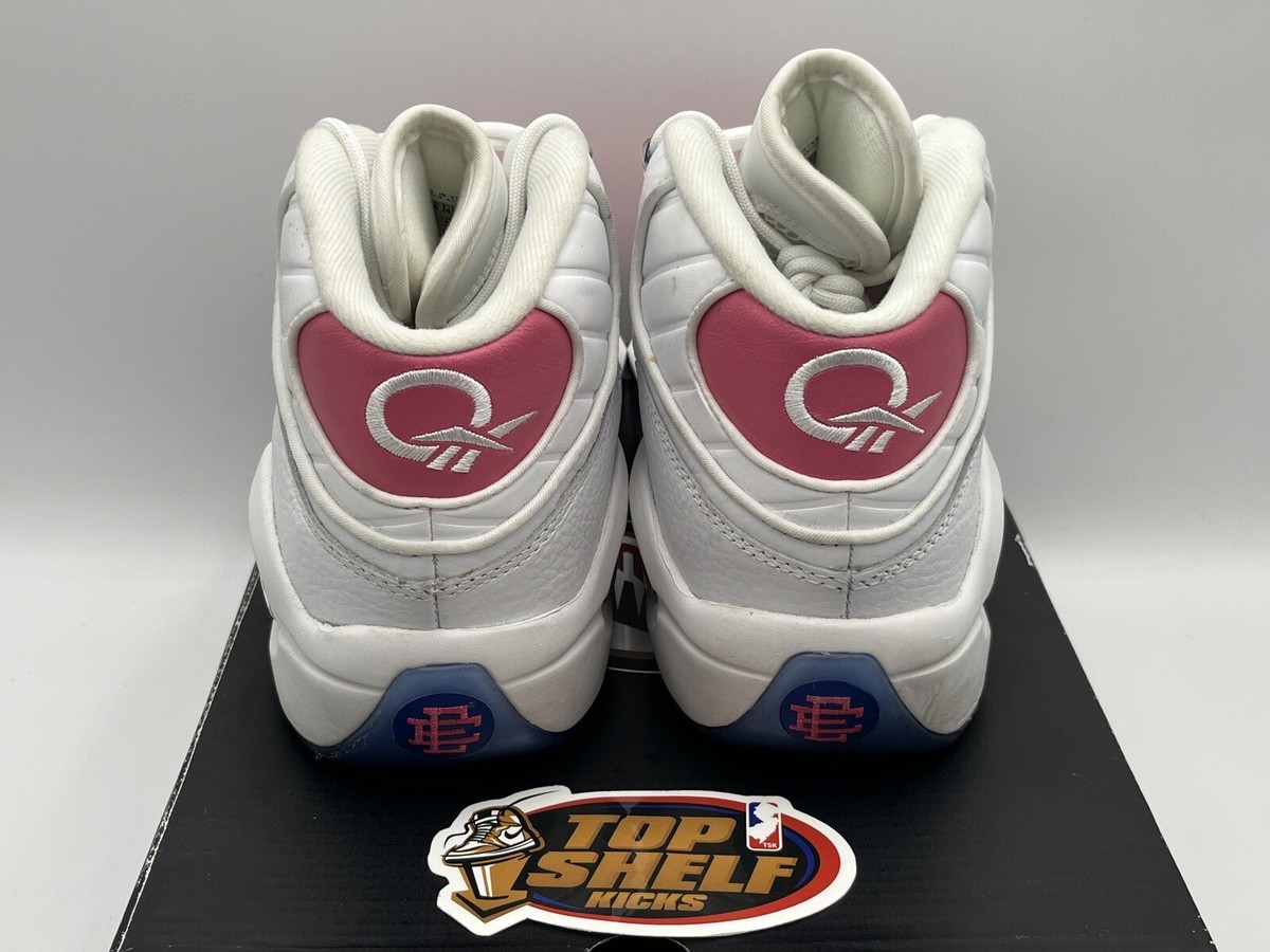 Reebok Question Mid Eric Emanuel Pink Toe 2020 Size 9 Used