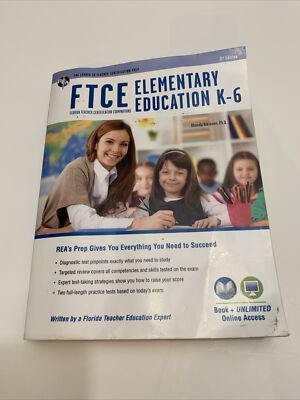 FTCE Teacher Certification Test Prep Ser.: FTCE Elementary Education K-6 Book +