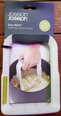 Joseph Joseph Ergonomic Potato Masher - EASY GRIP - NEW NIB