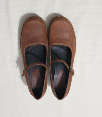 ecco womens shoes With Strap *Brown* Sz 40 *US Sz 9
