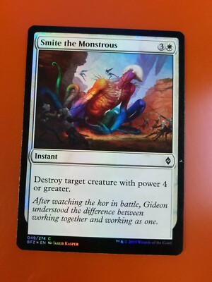 1x Smite the Monstrous | FOIL | Battle for Zendikar | MTG Magic Cards