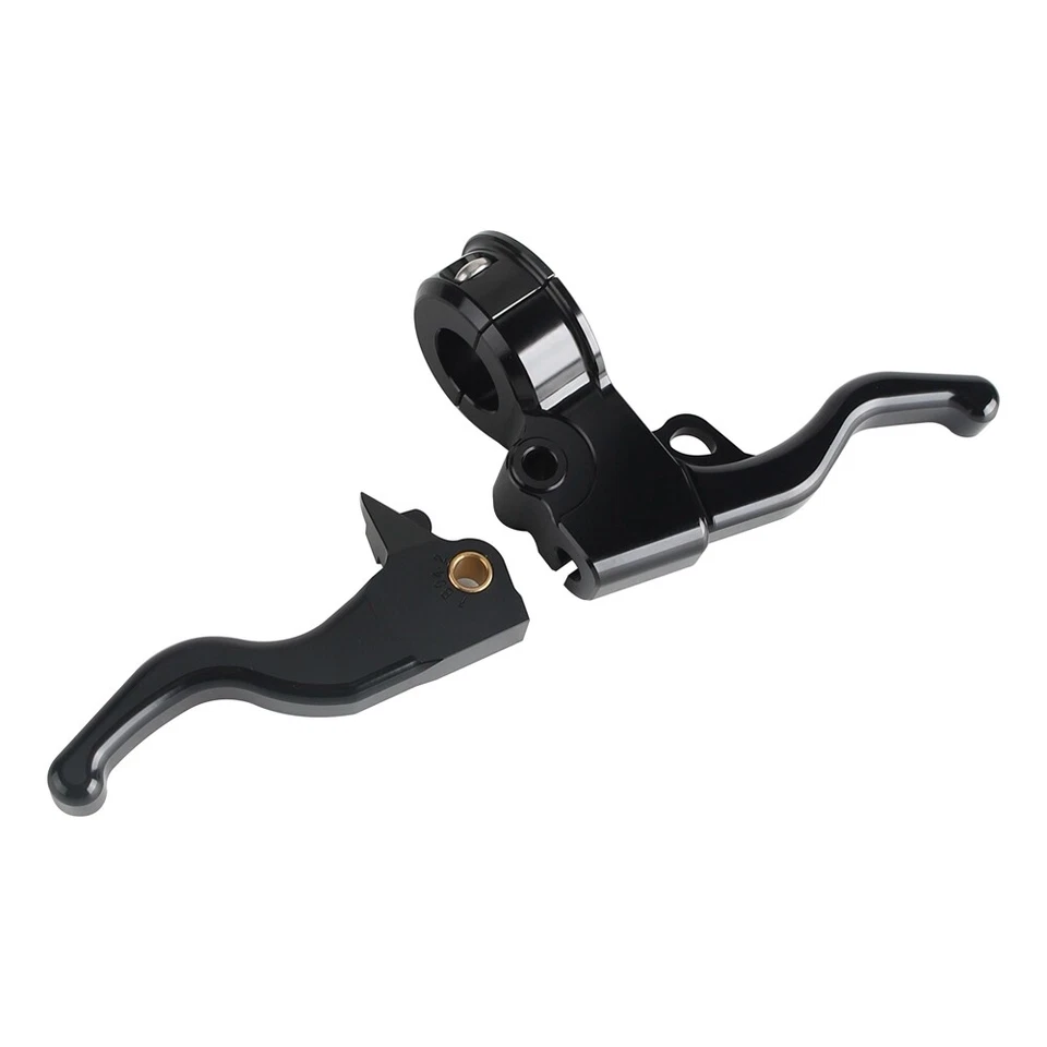 Para Harley Sportster 1200 883 2004-2013 Palanca de embrague y freno de tracción más fácil Foto 4 de 4