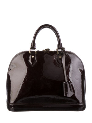 Authentic Louis Vuitton Monogram Vernis Alma PM