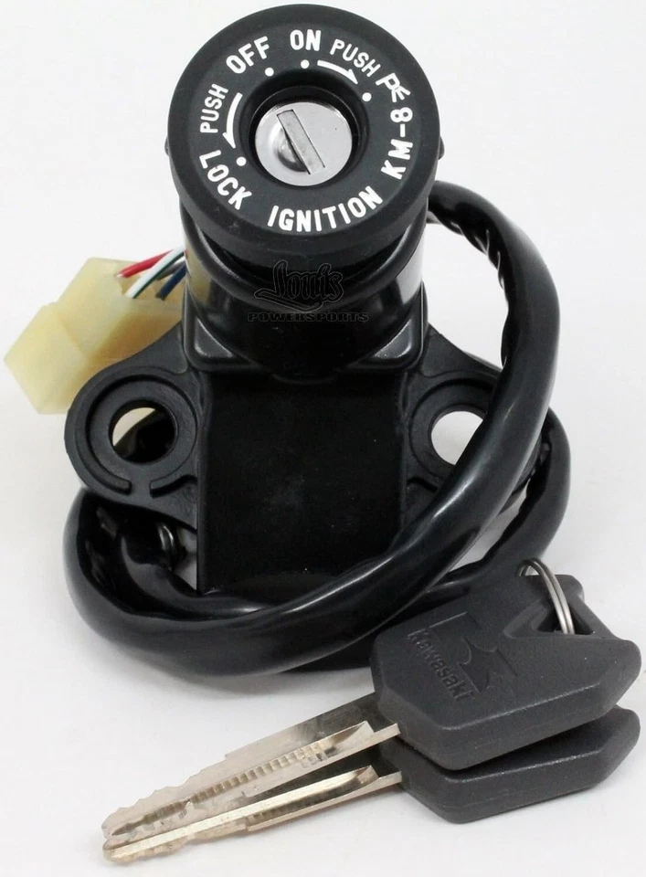 Kawasaki 2005-2012 Ninja ZX 6 10 ZX6R Z750S Z1000 ZX10R Ignition Switch Assembly - Imagem 2 de 4