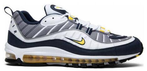nike air max 98 qs cone tour yellow grape