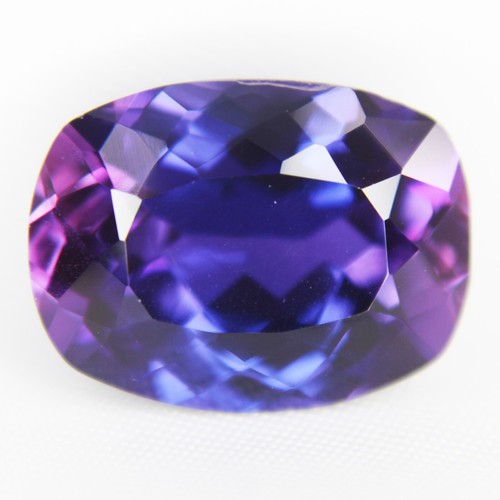 Natural Purple Garnet 15+ Ct Cushion Certified Loose Gemstones - Picture 4 of 8