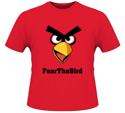 Fear The Bird Funny Cardinal T Shirt