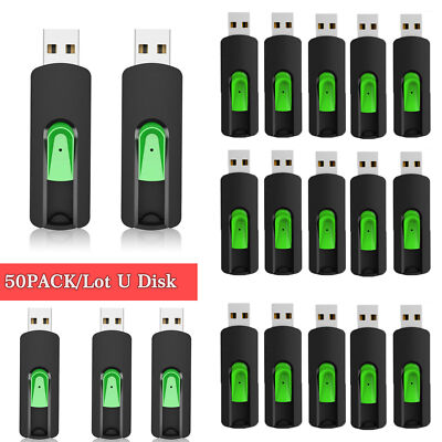 32GB USB 2.0 Flash Drive Memory Stick Data Storage Pen Thumb Drives Stick LOT