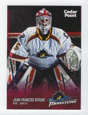 2018-19 Cleveland Monsters (AHL) Jean-Francois Berube (goalie)
