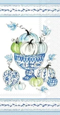 Boston International - Paper Guest Towel 16-Count -  Chinoiserie Pumpkins