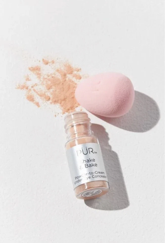 PUR Shake and Bake Powder-to-Cream Concealer - Light w/Blending Sponge, New! $26 - Image 4 of 4