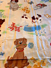Vtg. 1985 Tonka Pound Puppy Fabric, 84 X 33