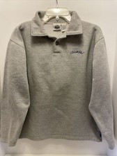 Vtg 94 Warner Bros Looney Tunes That's All Folks Sweatshirt Gray Embroidery Sm