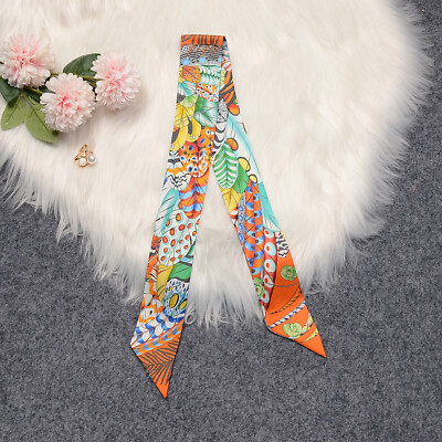 （5 piece）of Real mulberry silk with colorful feather silk scarf #ZS20