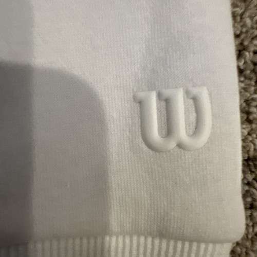 NWT Wilson Girls Youth Sweatshirt White Size L WGP303 - Picture 3 of 4