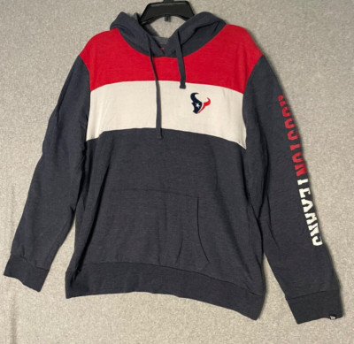 NFL Team Apparel Houston Texans Sweater Hoodie Mens 2XL Soft Kangaroo Pouch