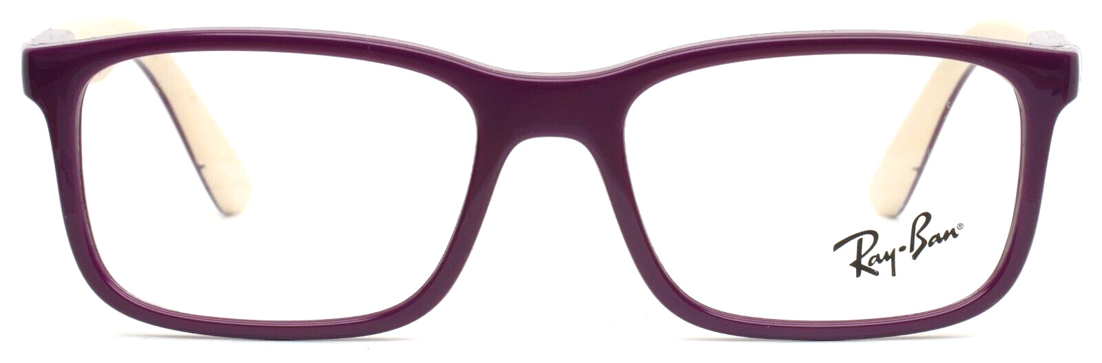 RAY BAN RB1621 3931 Purple On Light Brown Unisex Kids Eyeglasses 47-15-130