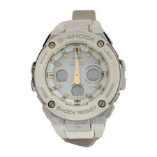 CASIO SOLAR WATCH G-SHOCK DIGITAL RUBBER WHT WHT