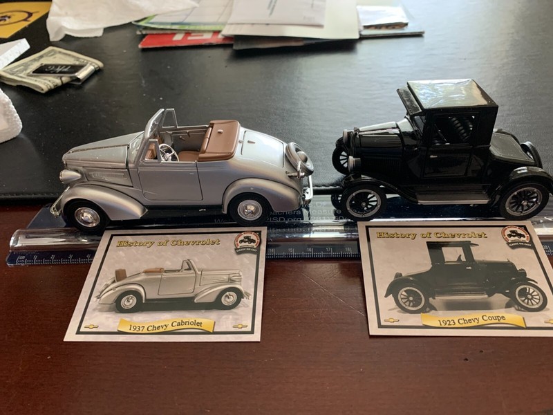 1923 Checy Copper Cooled and 1937 Chevy Cabriolet 