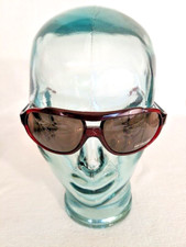 Gianfranco Ferre Italy Aviator Sunglasses Bordo Wrap FF57205 64/13 130, New