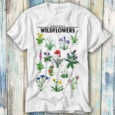 Wildflower Botanical Plant Flowers Fleur T Shirt Meme Gift Top Tee Unisex 521