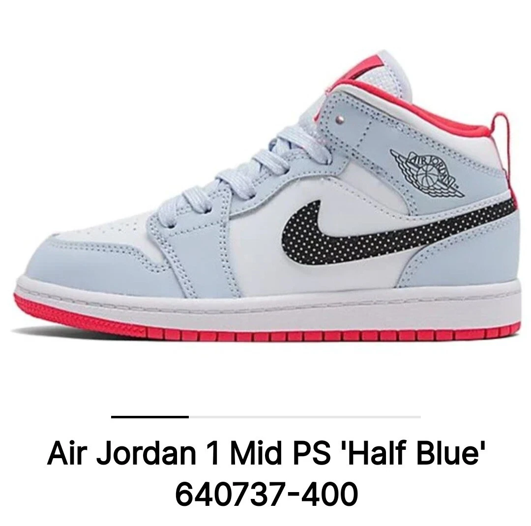 Air Jordan 1 Mid PS 'Half Blue 13c