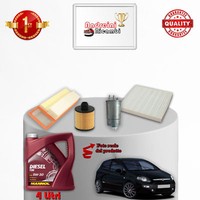Inspektionskit Filter Und ÖL Fiat Punto Evo 1.3 D Multijet 62KW 84CV Von 2011->