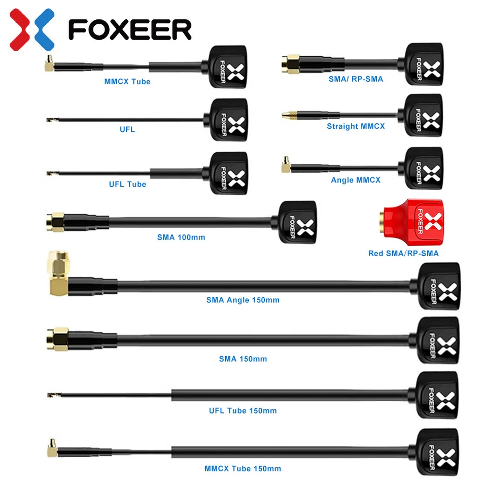 FOXEER FPV Drone Antenna  Lollipop 4 V4 High Gain Omni 5.8G 2.6dBi LHCP/RHCP - image 3 of 4