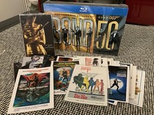 BOND 50 Cofanetto 23 Blu-Ray Per i 50 anni di 007 ITA + 24 CARTOLINE RARE NUOV0