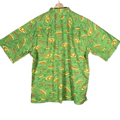 Reyn Spooner Trader Joe's Shirt Mens XL Hawaiian Employee Uniform